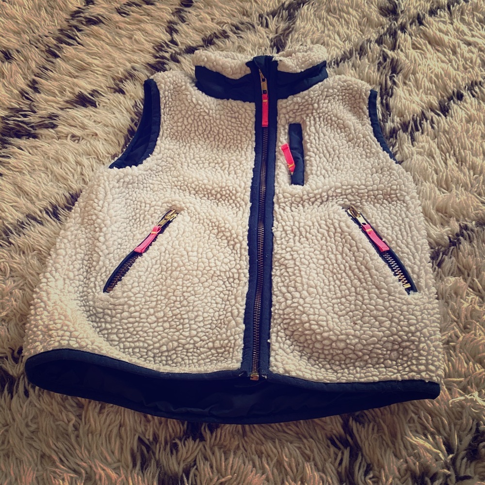 Suburban chic JCrew vest size 4-5